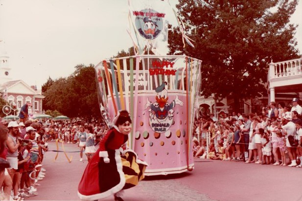 Donald Duck Birthday Parade Walt Disney World