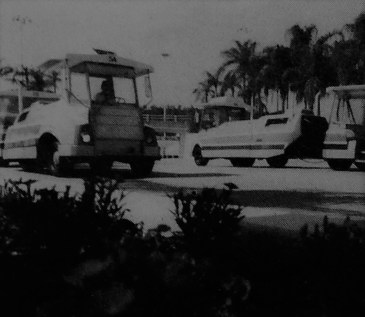 Early Walt Disney World Parking Trams