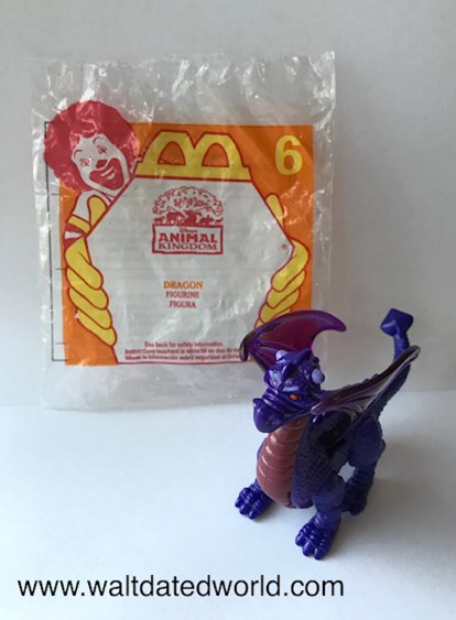 Disney Animal Kingdom Happy Meal dragon toy