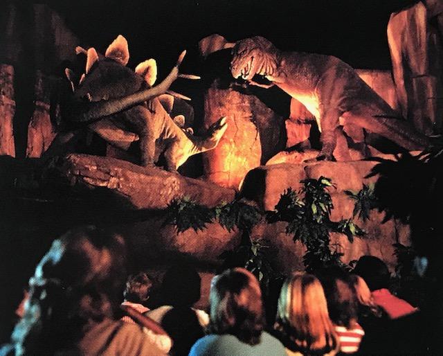 Universe of Energy dinosaur battle epcot