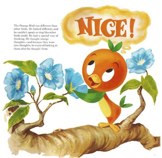 Orange bird album artwork