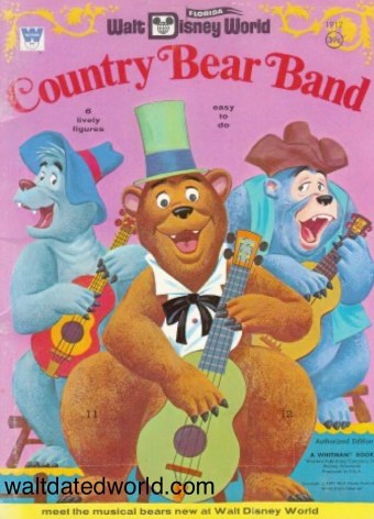 Country Bear punch out book