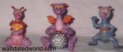 PVC Epcot Figment figures