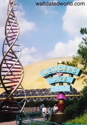 Generic Wonders of Life sign Epcot