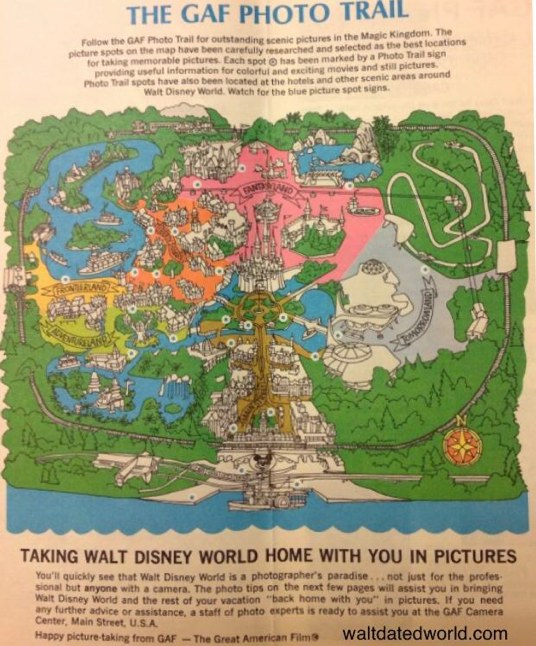 Walt Disney World GAF Photo Trail