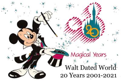Walt Dated World 20 Year Anniversary