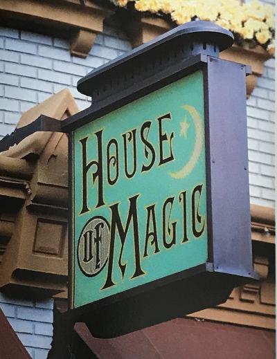 House of Magic shop sign Walt Disney World