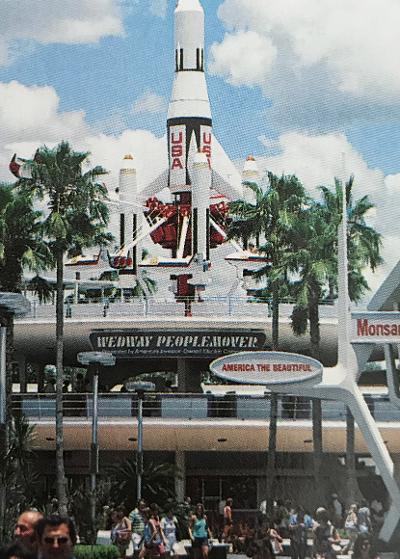 WEDway PeopleMover sign Walt Disney World