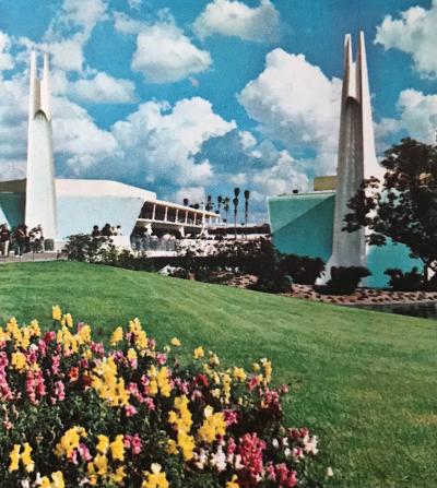 Space in place for the PeopleMover Walt Disney World