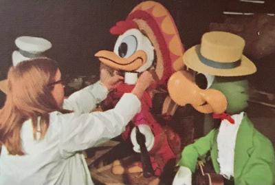 Painting the Three Caballeros Mickey Mouse Revue Walt Disney World