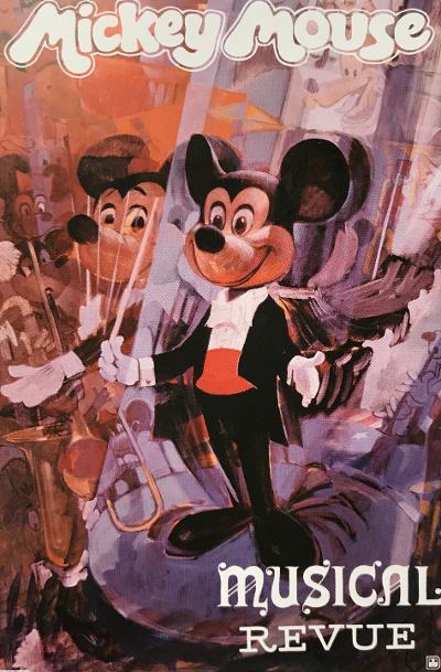 Mickey Mouse Revue poster Walt Disney World