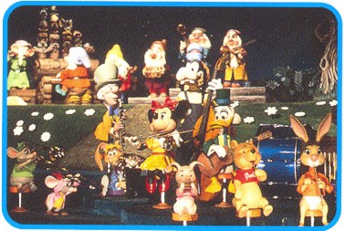 Members of the Mickey Mouse Revue