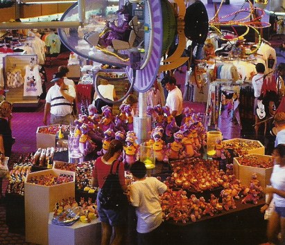 Interior of Epcot Centorium shop