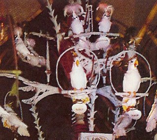 TIki Room Bird Mobile