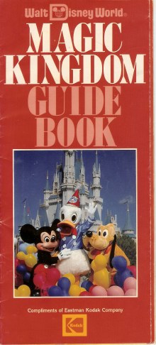 Donald Duck Birthday guide book