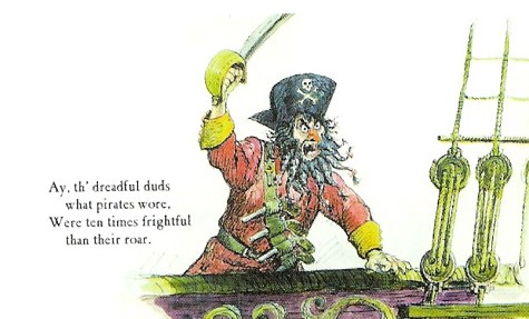 Marc Davis Pirate postcard 1