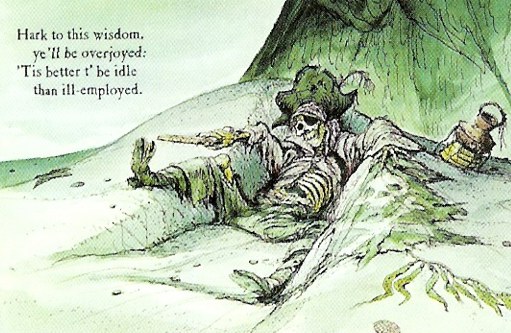 Marc Davis Pirate postcard 6