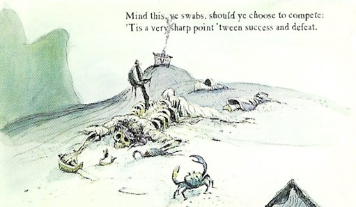 Marc Davis Pirate postcard 8