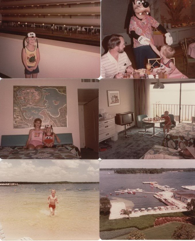 Contemporary Resort Hotel rooms 1984 Walt Disney World